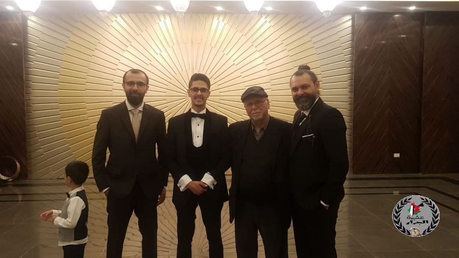 نهنئ ابن العم محمد مصطفى شكري جرار بمناسبه الزفاف